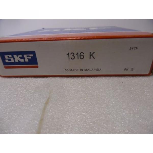 1316 Self-aligning ball bearings Korea K SKF  Self Aligning Ball Bearing 1316K  80mm x 70mm x 39mm NIB #2 image