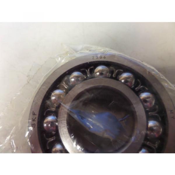 SKF Self-aligning ball bearings Thailand Double Row Self Aligning Ball Bearing 2306 30X72X27MM New #4 image