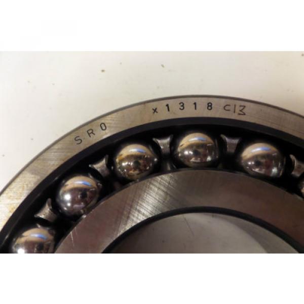 SRO ball bearings Portugal Self Aligning Ball Bearing 1318-K C/3 1318K 1318KC3 90MM Bore New #4 image