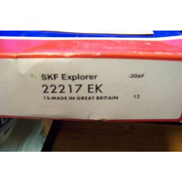 SKF ball bearings Australia 22217-EK Ball Bearing Spherical Self-Aligning 85X150X36MM #1 image