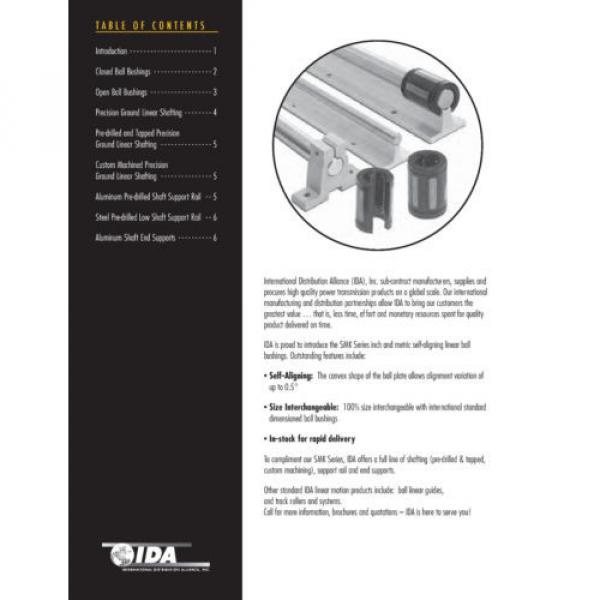 SAMICK Self-aligning ball bearings Spain self-aligning ball bushing - LMBS20 / SMKBS20 #3 image