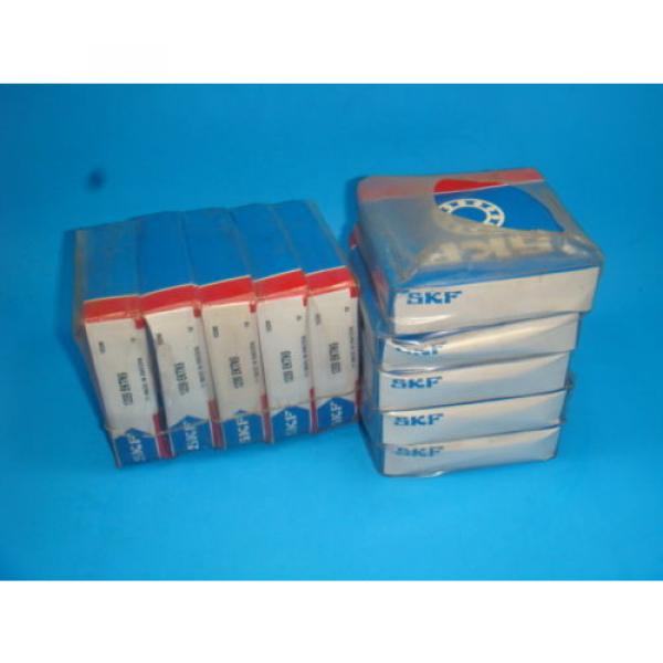 NEW ball bearings Portugal LOT OF 5, SKF 1209-EKTN9, BALL BEARING DOUBLE ROW SELF ALIGNING, NEW IN BOX #3 image