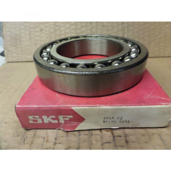 SKF Self-aligning ball bearings Spain Self Aligning Double Row Ball Bearing 1215 KJ 1215KJ 1215K 75X130X25MM New #1 image