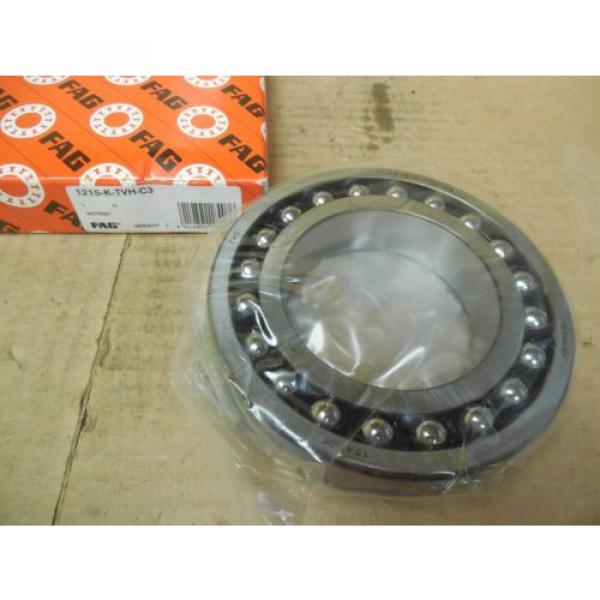 FAG Self-aligning ball bearings Spain Self-Aligning Roller Ball Bearing 1215-K-TVH-C3 1215KTVHC3 New #1 image