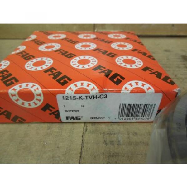 FAG Self-aligning ball bearings Spain Self-Aligning Roller Ball Bearing 1215-K-TVH-C3 1215KTVHC3 New #3 image