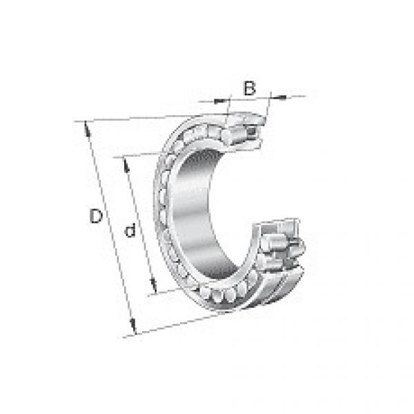 23040-E1A-M FAG Spherical roller bearings 230..-E1A, main dimensions to DIN 635- #1 image