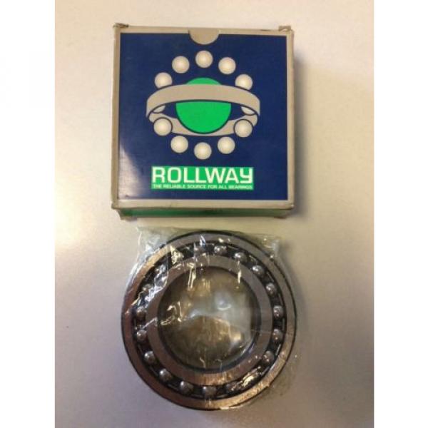 1211 Self-aligning ball bearings UK BEARING , ROLLWAY, SELF ALIGNING DOUBLE ROW BALL BEARING #2 image