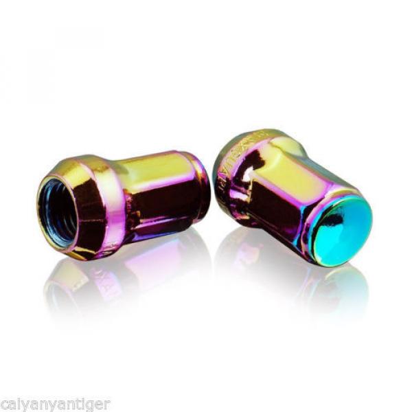 20*Colorful Chrome M12×1.5mm Lug Nuts Extended Racing Wheel Rim With Lock New!!! #2 image