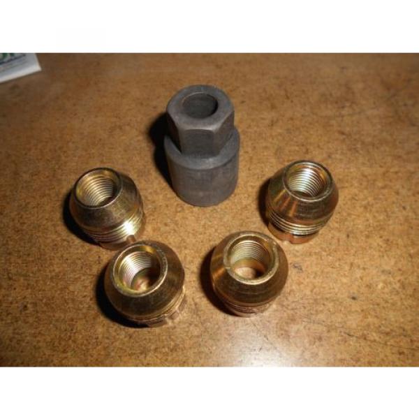 NEW GM WHEEL LOCK NUTS OUTSIDE LOCK  OEM 12498075 X #3 image