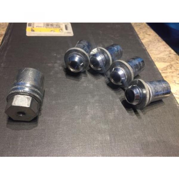 03 Lexus LS430 Wheel Locks Lug Nuts &amp; Key #1 image