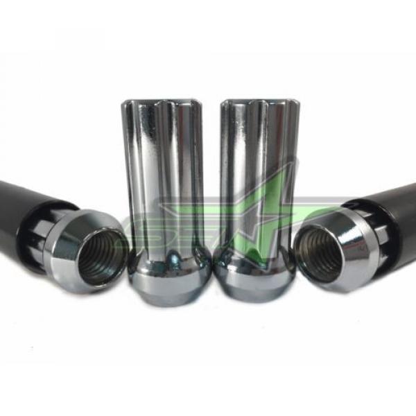 24 CHROME SPLINE LOCKING LUG NUTS | 14X1.5 | GMC CHEVY 6X5.5 6X139.7 TOYOTA FORD #3 image