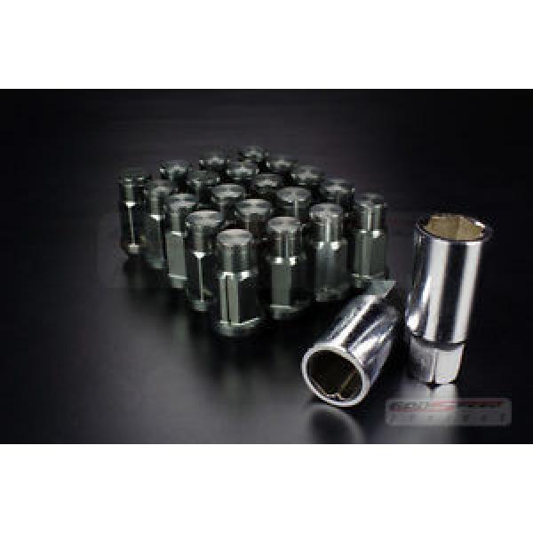 GODSPEED t-4 wheel rim racing lug nuts 50mm 20 piece w / lock M12 X 1.5 gun meta #1 image