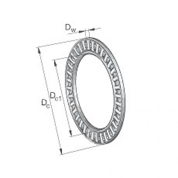 AXK130170A INA Needle Roller Thrust Bearing #1 image