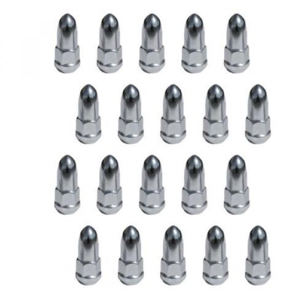 20x Chrome Dodge Lug Nuts | 1/2&#034; Bullet Style | Fits Ramcharger RAM 1500 Van #1 image