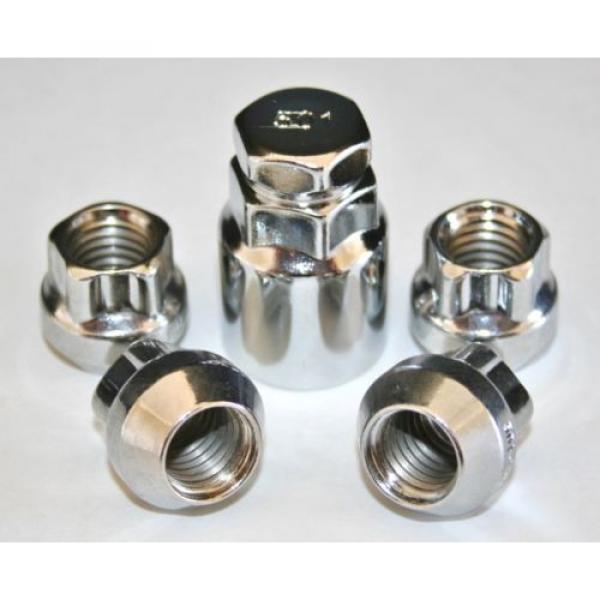 Locking Lug Nuts Wheel Lock Bulge Acorn Open End Ford F150 Expedition #2 image