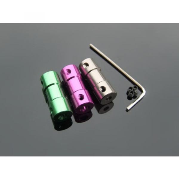 2.3/3/4/5mm Motor Transmission Shaft Coupling Coupler Connector Sleeve Adapter #3 image