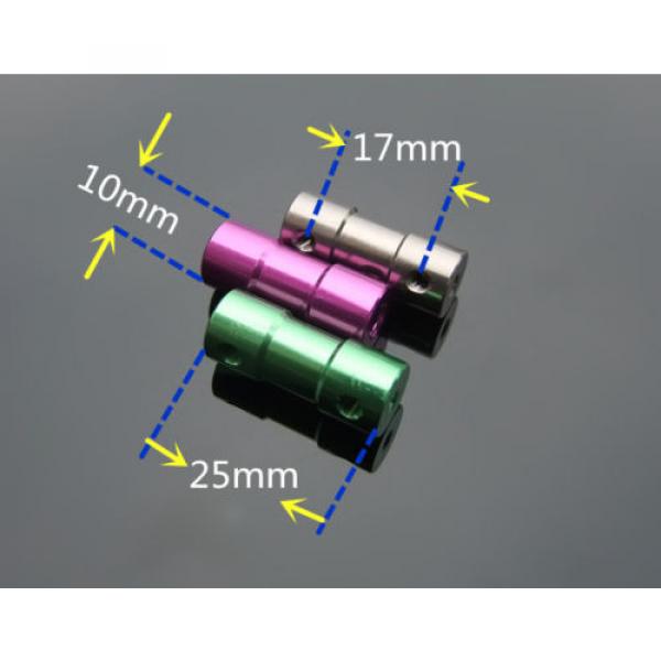 2.3/3/4/5mm Motor Transmission Shaft Coupling Coupler Connector Sleeve Adapter #4 image