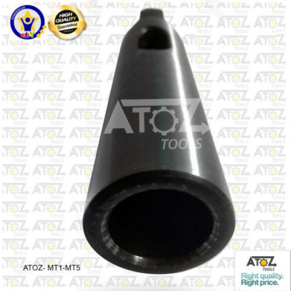 Atoz Morse Taper Drill Sleeve Adapter MT1 Socket to MT5 Shank Made In India New #2 image