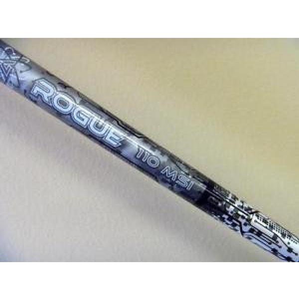 New Aldila Rogue Silver 70 Stiff Driver Shaft W/ TaylorMade SLDR Adapter Sleeve #1 image