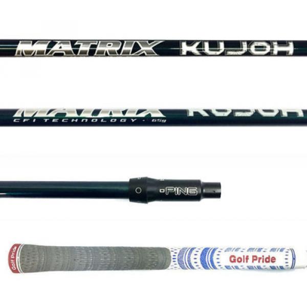 New Matrix Kujoh 65 Stiff Flex Driver Shaft W/Ping G/Ping G30 Adapter Sleeve #1 image