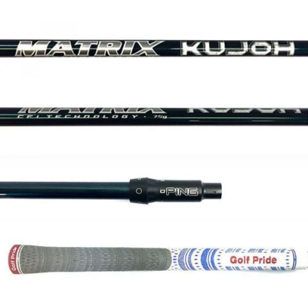 New Matrix Kujoh 75 X-Flex Driver Shaft W/Ping G/Ping G30 Adapter Sleeve #1 image