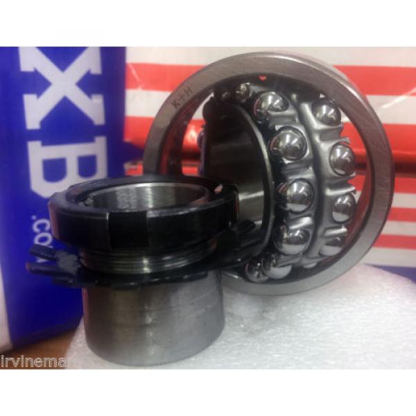 2217K+H Tapered Self Aligning Bearing with Adapter Sleeve 75x150x36 #2 image