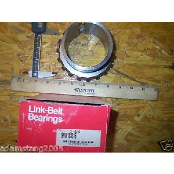 new LINK BELT SNW183316 3 3/16 ADAPTER SLEEVE #1 image