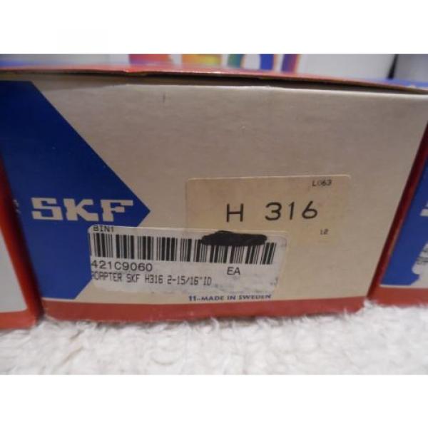 SKF H 316  Adaptor Sleeve for 2-15/16 inch ID H316 NIB Lot of 3 #2 image