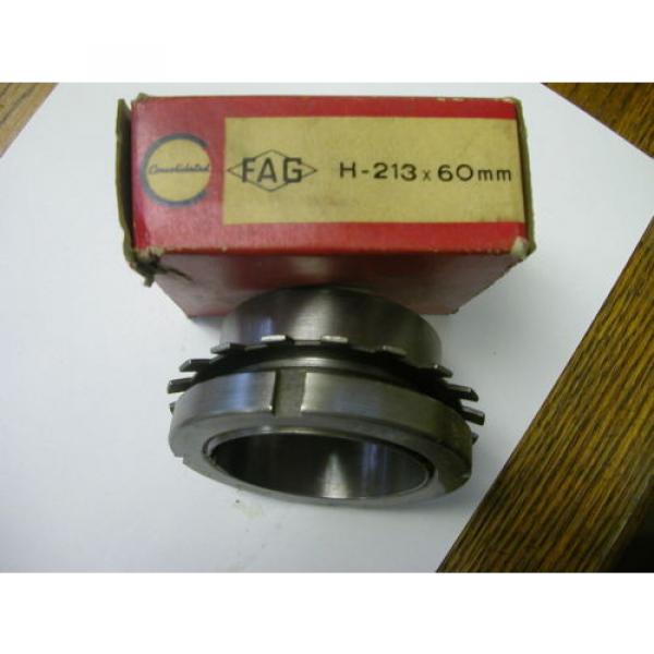 CONSOLIDATED BEARINGS H-213 X 60MM ADAPTER SLEEVE NIB #1 image