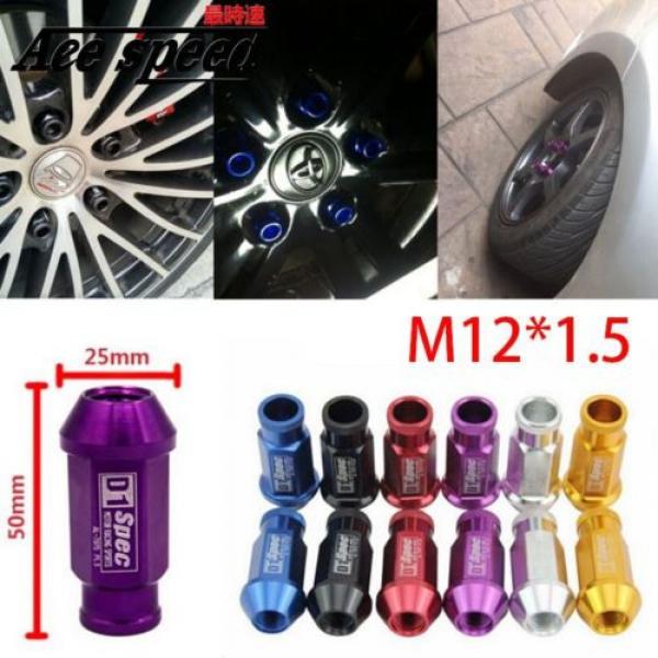 M12*1.5 Wheel Lug Nut  Wheel LOCK LUG NUTS FOR Honda Toyota #1 image