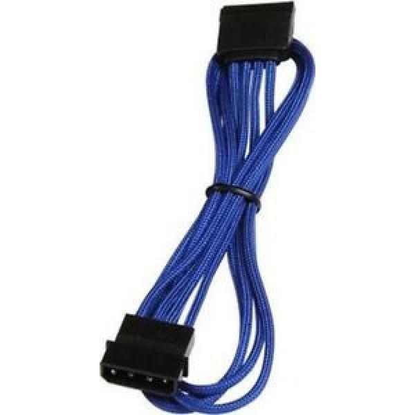 B0586119 CAVO BITFENIX MOLEX SU SATA ADAPTER 45 CM - SLEEVED BLU/NERO #1 image