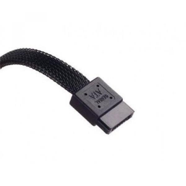 Silverstone Tek Sleeved Slim-SATA to SATA Adapter Cable (CP10). Shipping is Free #2 image