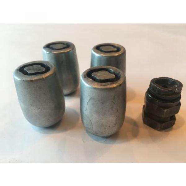 Vintage Locking Lug Nuts with Key #3 image