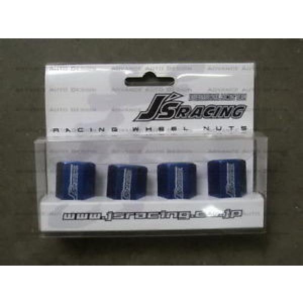 J&#039;s Racing Aluminum Lug Nuts &amp; Lock Blue HONDA M12x1.5 #1 image