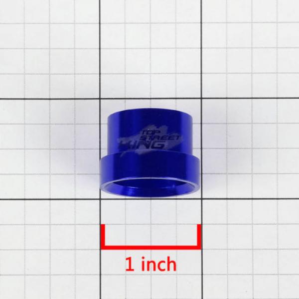 BLUE 12-AN AN12 3/4&#034; TUBE SLEEVE FITTING ADAPTER FOR ALUMINUM/STEEL TUBING LINE #2 image