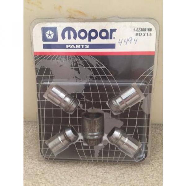 Locking Wheel Lug Nuts M12 X 1.5 W/exposed Lugs MOPAR 82300160 #1 image