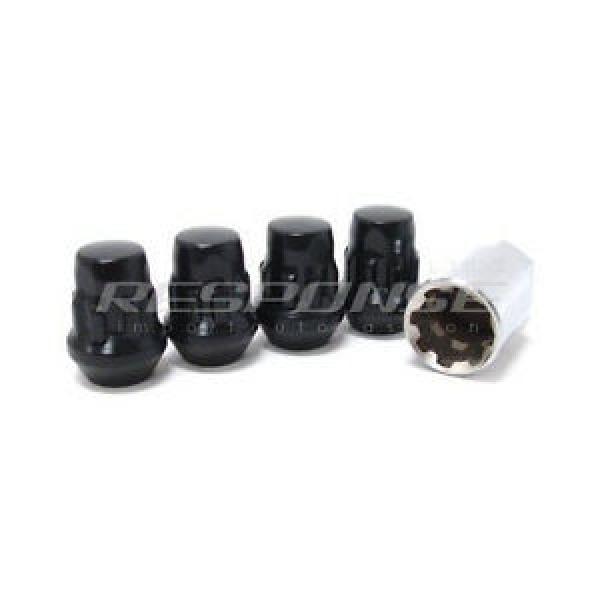 Bull Lock Wheel Locks Lock Nuts Closed End Black Fits Nissan Infiniti M12xP1.25 #1 image