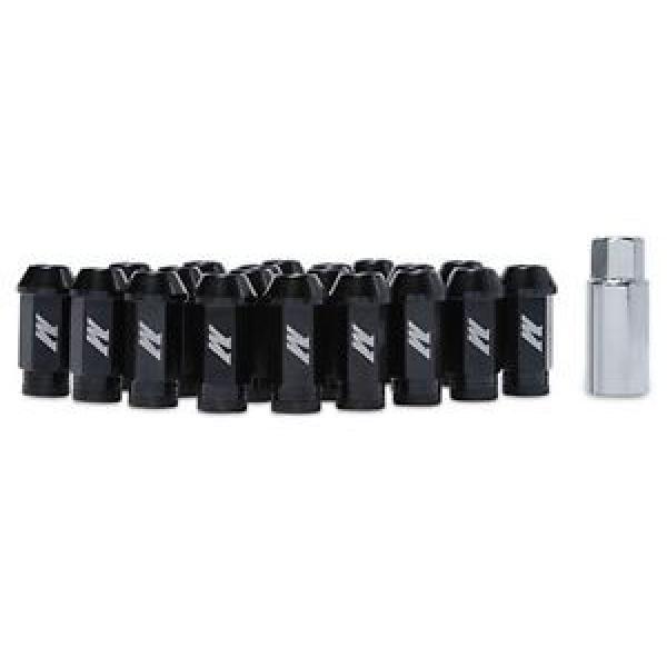 MISHIMOTO Aluminum Locking Lug Nuts 12x1.5 Black 20pcs #1 image