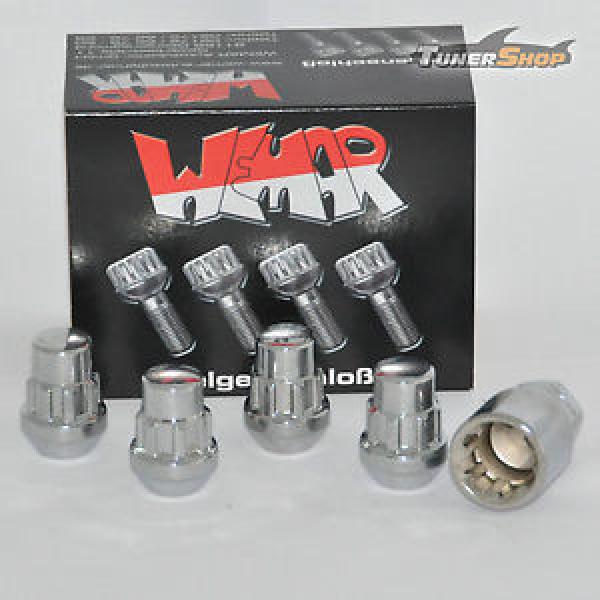 Wheel lock nuts tapered closed M12x1,5 mm for Daewoo Evanda Kalos Lacetti Leganz #1 image