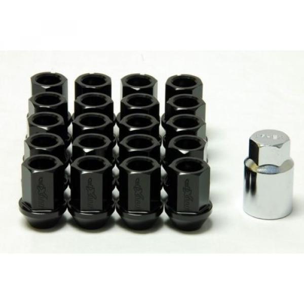 MXP X-DURA LUG NUTS WITH LOCKS M12X1.5 - BLACK COLOR #3 image