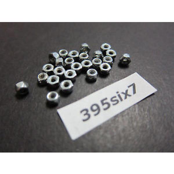 50 Pcs Nylon Insert Lock Nuts - M2 Thread #1 image