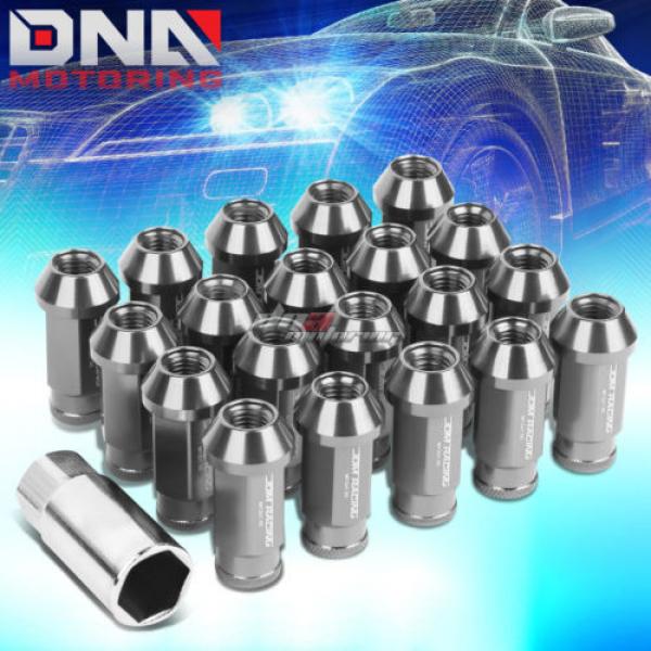 20 PCS SILVER M12X1.5 OPEN END WHEEL LUG NUTS KEY FOR CORVETTE MALIBU IMPALA #1 image