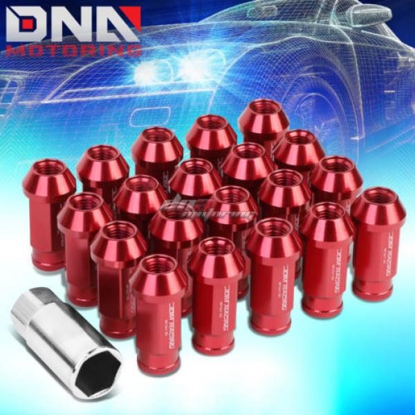 20 PCS T-6061 ALUMINUM RED M12x1.5 OPEN END WHEEL/RIM LUG NUTS KEY KIT #1 image