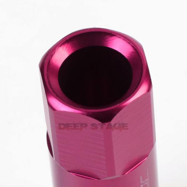 FOR CORVETTE MALIBU IMPALA 20 PCS M12 X 1.5 60MM LUG NUT+ADAPTER KEY PINK #3 image