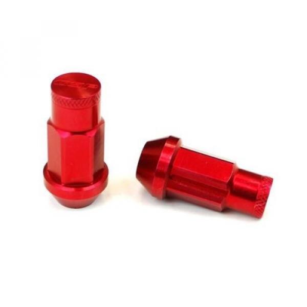 GODSPEED RED M12X1.5MM T4 EXTENDED RIM WHEEL LUG NUTS NUT WITH LOCK CIVIC EG EF #2 image