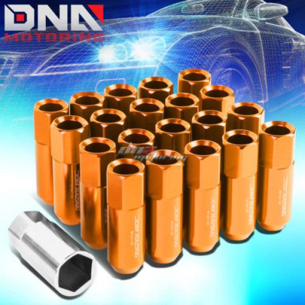 20 PCS ORANGE M12X1.5 EXTENDED WHEEL LUG NUTS KEY FOR CORVETTE MALIBU IMPALA #1 image