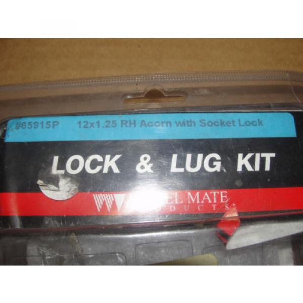 Wheel Mate Products LOCK &amp; LUG KIT #65915P ACORN 12MM x 1.25 RH LUG NUTS (16) #3 image