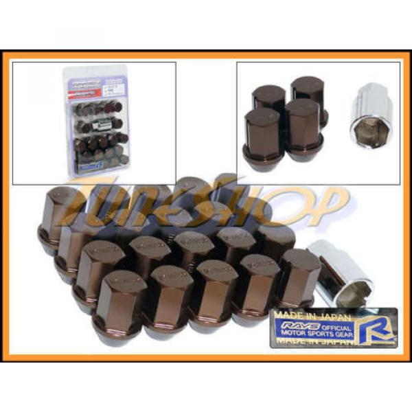 VOLK RAYS 35MM WHEELS LOCK LUG NUTS 12X1.25 1.25 ACORN RIM FORGED DURA BRONZE N #1 image