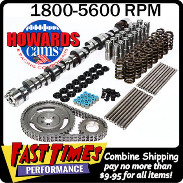 HOWARD&#039;S SBC Chevy Rattler™ 280/288 525&#034;/530&#034; 109° Hyd Roller Camshaft Cam Kit #1 image