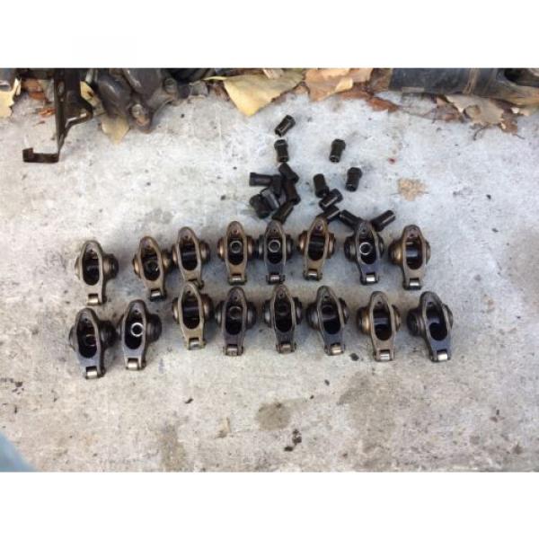 COMP CAM ROLLER ROCKERS 97 CHEVY 5.7 VORTEC ENGINE 3/8 STUD 1.6 RATIO #1 image